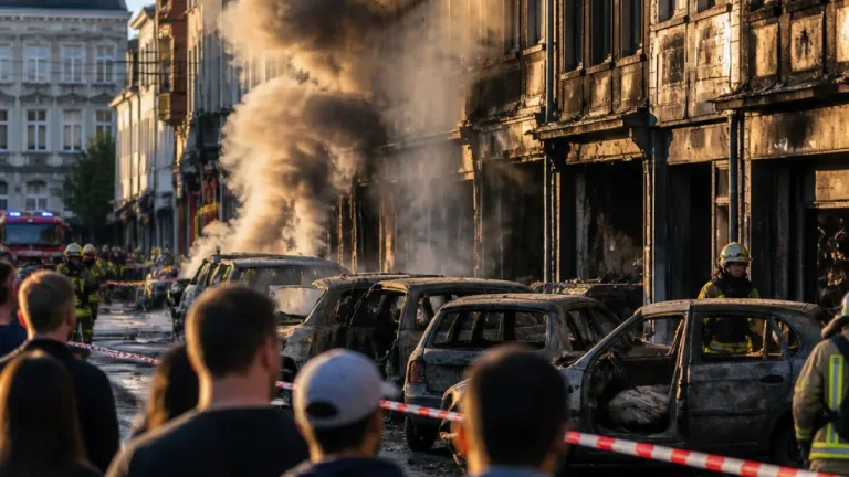Saint-Gilles : plusieurs voitures incendiées en pleine journée, la “guerre entre dealers” pointée du doigt