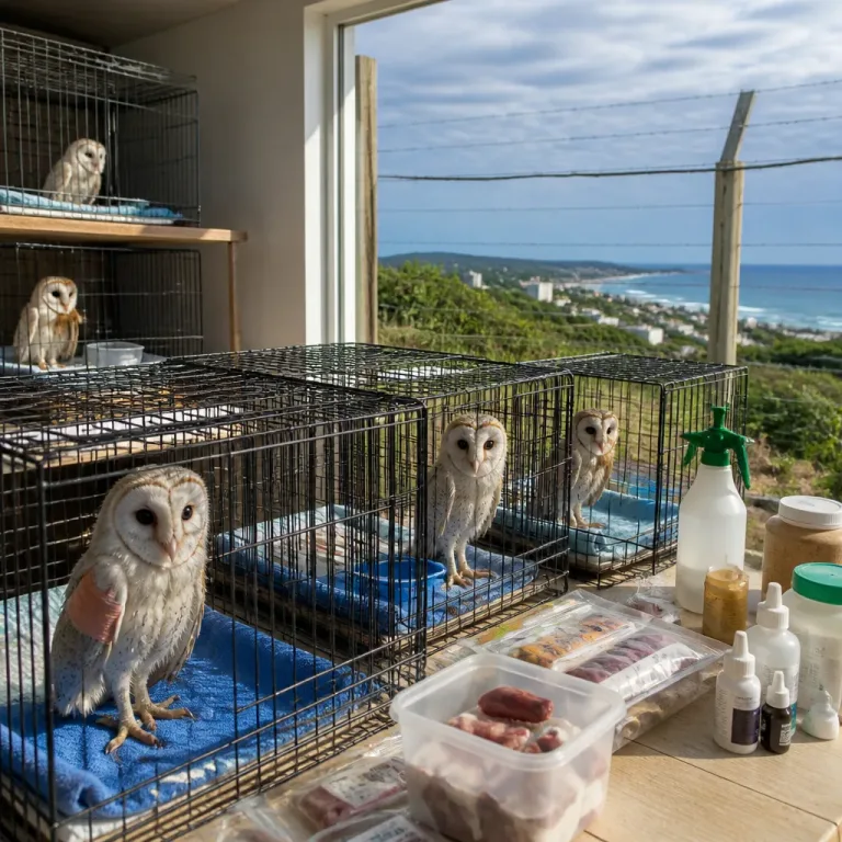 Nouméa : le refuge Ga'hoole soigne une dizaine de jeunes chouettes effraies, alerte sur les raticides