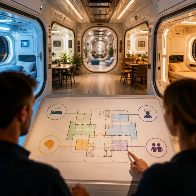 Design des habitats spatiaux : des chercheurs cartographient les effets sur la santé mentale des astronautes