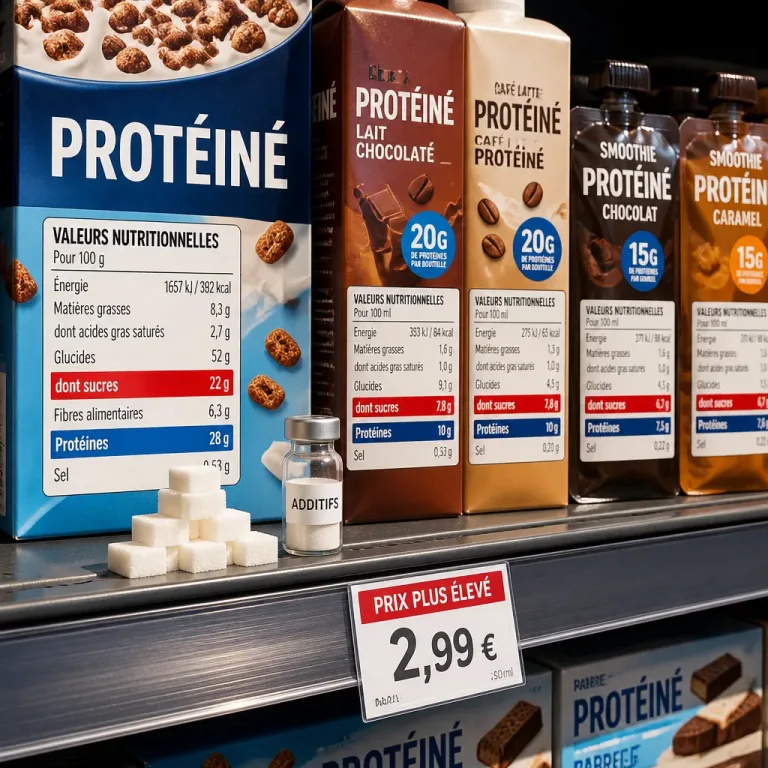 Des produits « protéinés » pointés du doigt pour leur ultra-transformation et leurs additifs