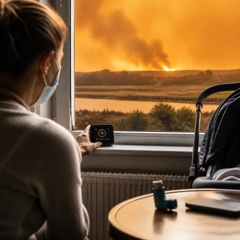 Fumées des incendies des Hautes Fagnes : quels risques pour la santé, même à distance