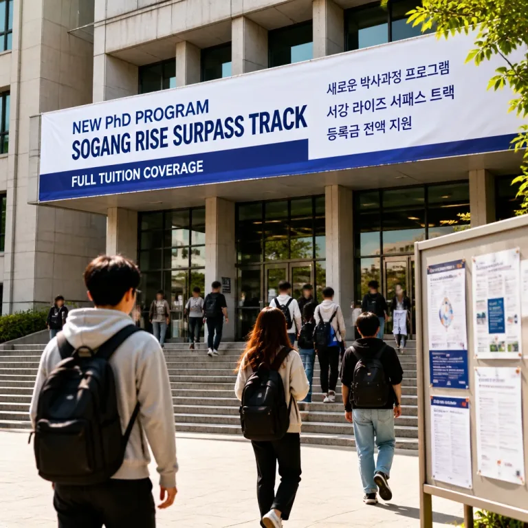 Séoul : l’université Sogang lance une filière doctorale avec prise en charge totale des frais pour certains étudiants internationaux