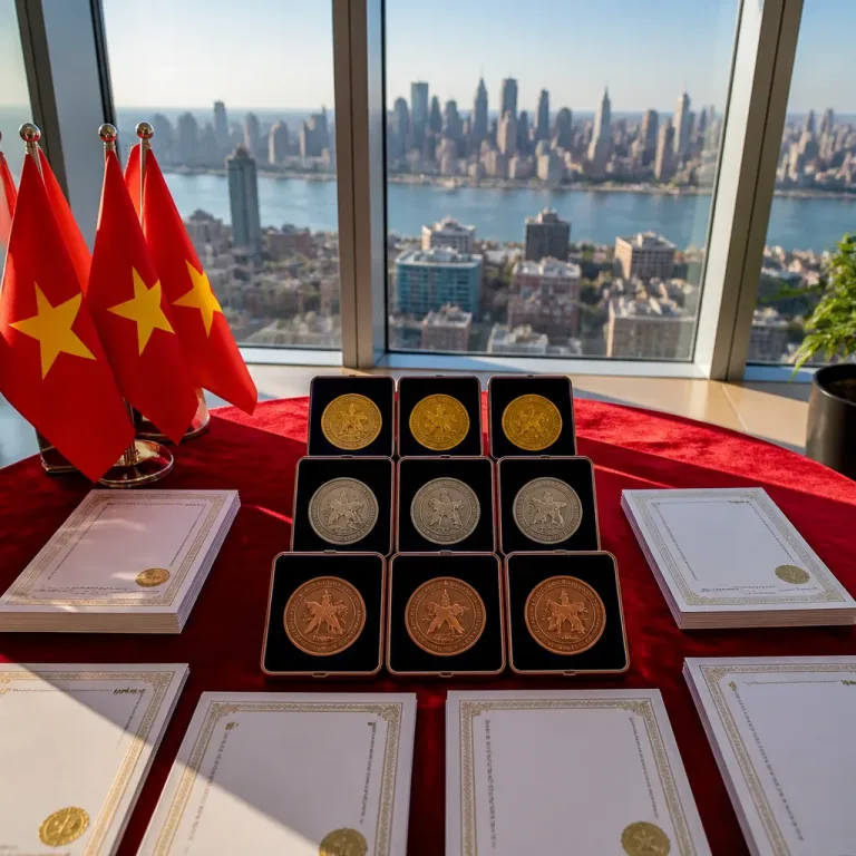 Neuf étudiants vietnamiens brillent à l’Olympiade internationale NEO à New York