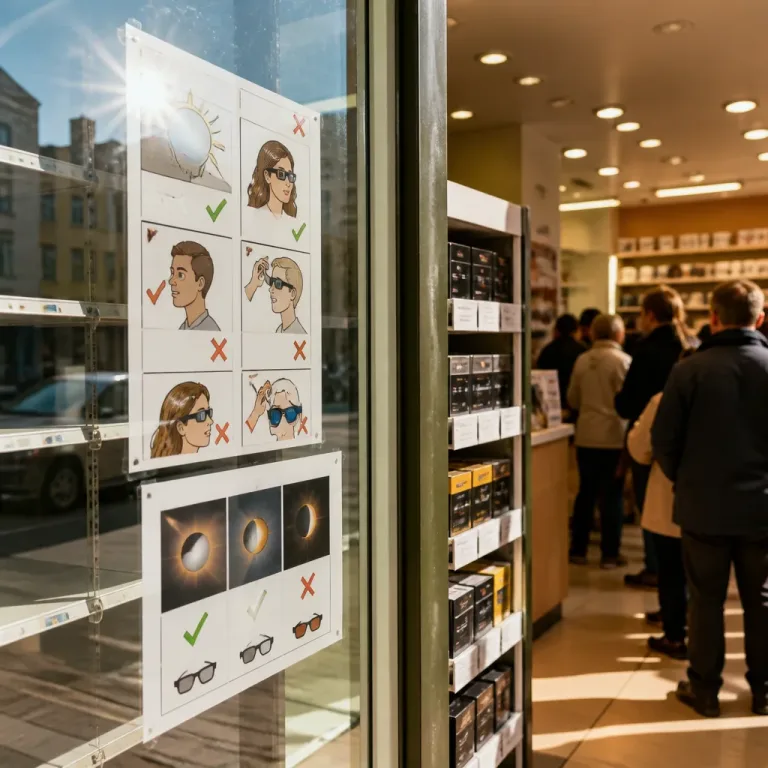 Pénurie de lunettes d’éclipse au Mans : rareté et affluence à quelques jours de l’événement