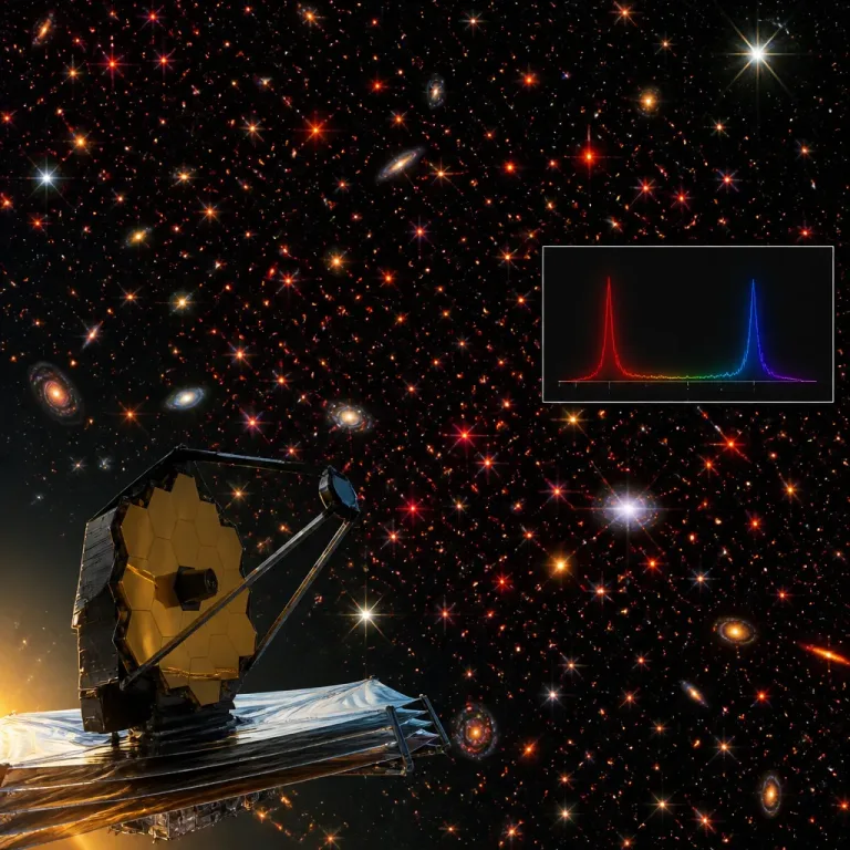 James‑Webb repère des « Little Red Dots », indices d’objets compacts au jeune Univers