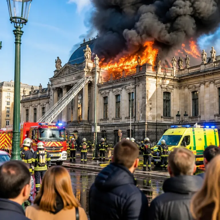 Kiev visée en plein jour : l’Académie des sciences en feu, bilan provisoire d’une morte et plusieurs blessés