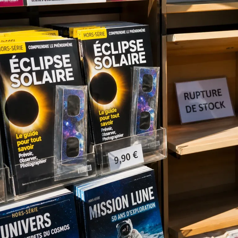 Eclipse du 12 août : des magazines vendent encore des lunettes homologuées, solution de dernière minute