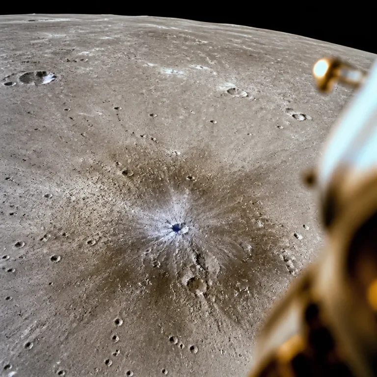 Un cratère lunaire de 222 mètres identifié : une « observation en quasi‑temps réel » qui interroge la géologie du satellite