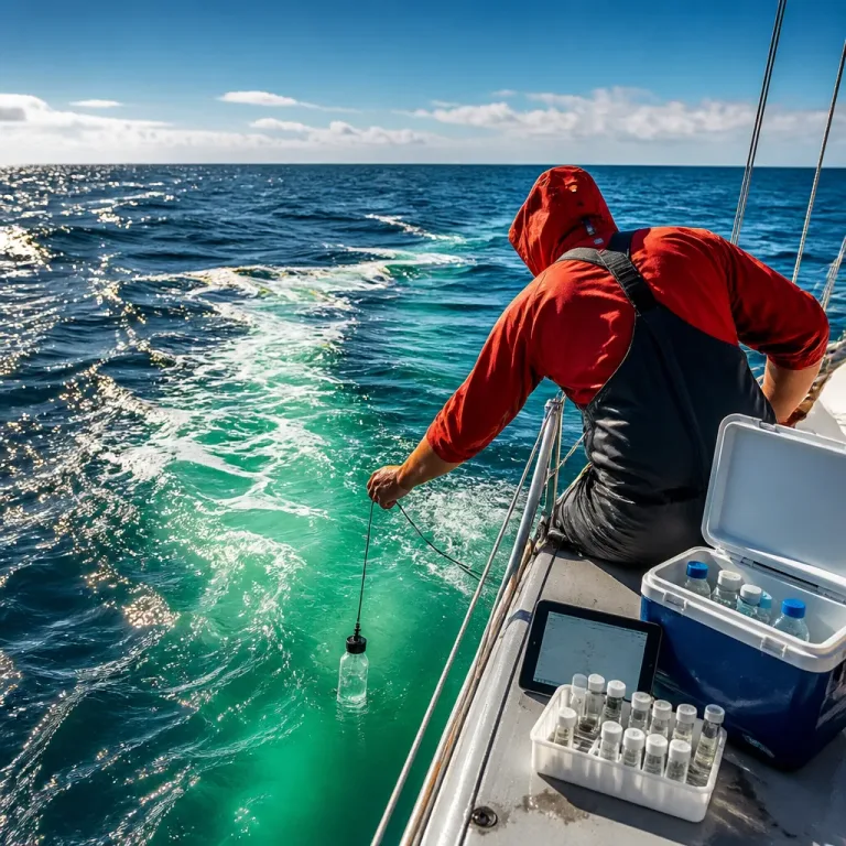 Route du Rhum : des prélèvements en haute mer pour cartographier le phytoplancton par ADN
