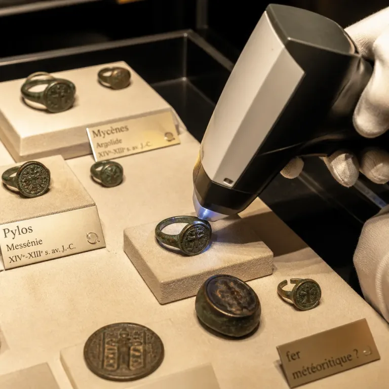 Des bijoux grecs de l'âge du bronze façonnés dans du fer météoritique, révèle une nouvelle étude