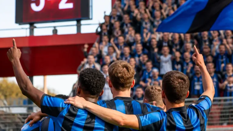 Seraing brille en Coupe de Belgique : victoire 5-2 à Knokke et triplé de Messoussa