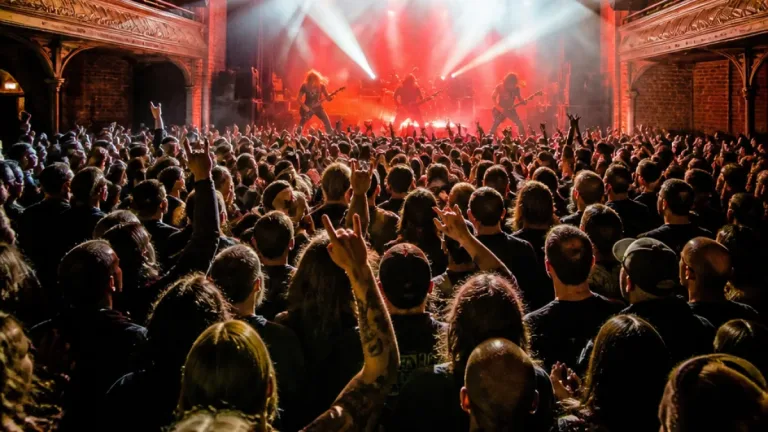 Seraing : In Flames enflamme l’OM et rassemble plusieurs générations de fans