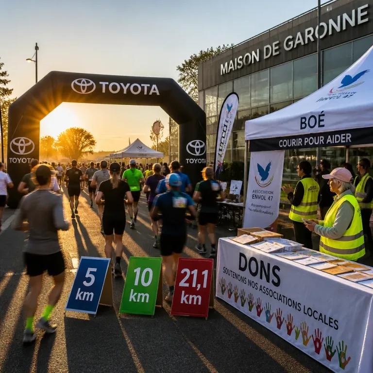 La Garo’Run allie semi‑marathon, solidarité et sponsors locaux ce dimanche