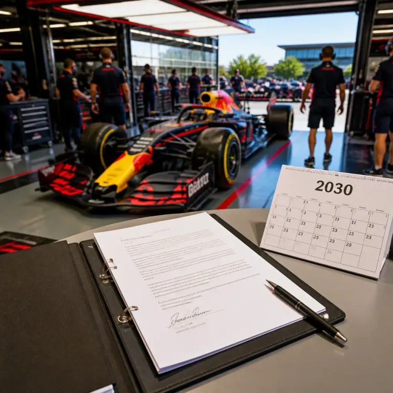 Max Verstappen prolonge avec Red Bull jusqu'en 2030 : stabilité et ambitions confirmées
