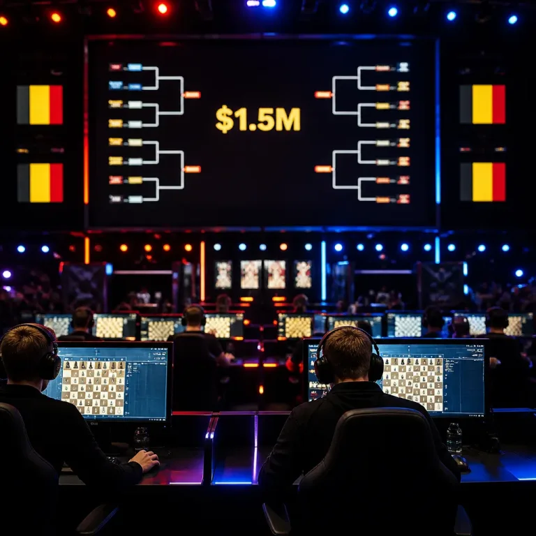 Coupe du monde d’e‑sport (échecs) : la phase de play‑in réduit huit qualifiés à deux places en phase de groupes