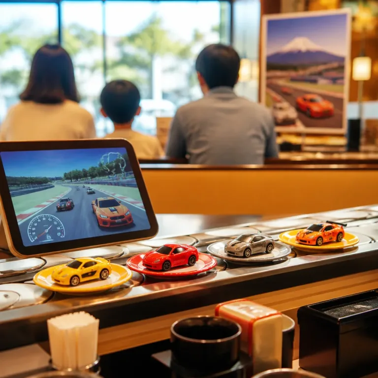 Toyota Gazoo Racing transforme des miniatures en sushis et offre des jours au Fuji Speedway