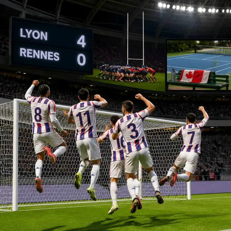 Football : Lyon cartonne 4-0, le rugby et la Davis Cup secoués — les faits marquants du 19 septembre