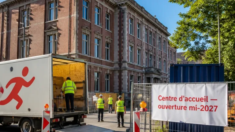 Tournai : la Croix-Rouge confirme le transfert du centre d’accueil vers l’IMC pour mi‑2027