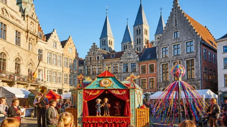 Tournai : la Grand-Place reprend vie avec la Place des Marionnettes et lance « Art dans la ville »