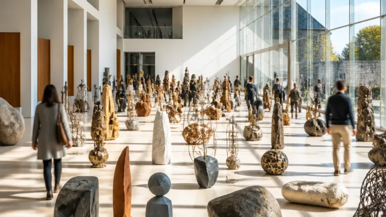 Tournai : le Musée expose l’ensemble de sa collection de sculptures dans l’Atrium