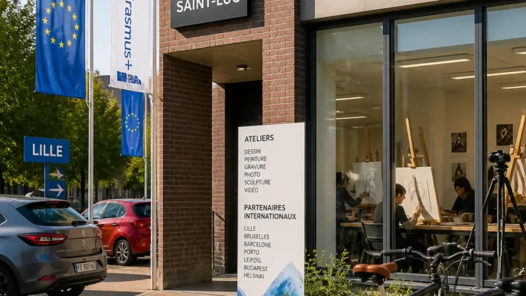 Tournai : Saint‑Luc propose un bachelier artistique professionnalisant, ouvert sur l’Europe