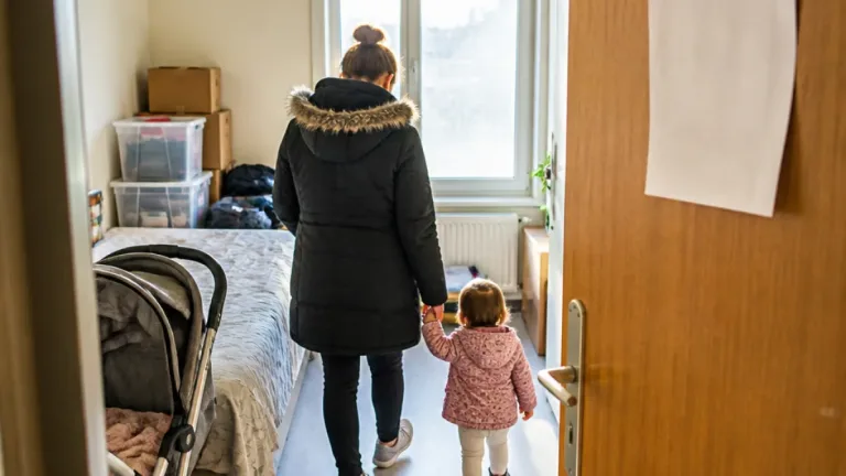 Tournai : une jeune maman en logement d’urgence cherche désespérément un toit pour sa fille