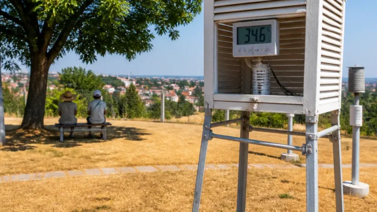 Uccle : nouveau record de chaleur le 13 août, le mercure monte à 34,6 °C