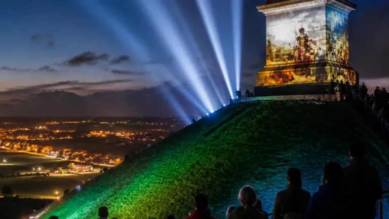 Waterloo : la Butte du Lion fête ses 200 ans avec un grand spectacle « son & lumière »