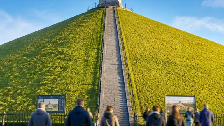 Waterloo : la Butte du Lion rajeunie pour ses 200 ans, symbole et attraction retrouvés