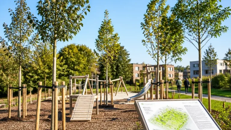 Waterloo : sept arbres matures retenus pour ombrager le parc Robinson