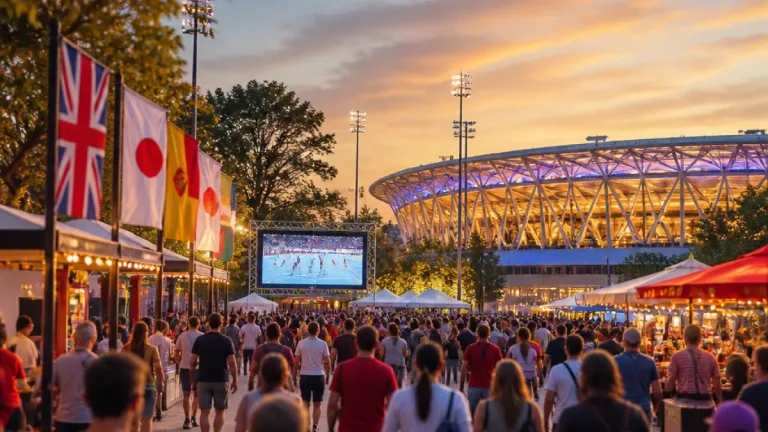Wavre inaugure son village de la Coupe du monde de hockey et s'installe au cœur de la ville