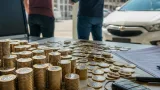 Borracheiro de Quixeramobim compra Hilux com milhares de moedas de R$ 1