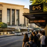 Justiça determina frota mínima de 80% no pico e proíbe redução total durante greve no DF