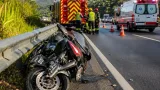 Motociclista fica ferido após queda na BR-376 em Mauá da Serra