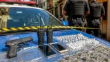 Operação do 7º BPM apreende arma e 1.270 porções de drogas em São Gonçalo