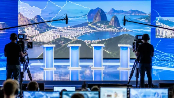Debate na Globo coloca quatro candidatos ao governo do Rio frente a frente antes da votação