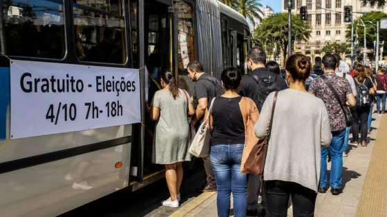 Guarulhos oferece transporte público municipal gratuito no dia do primeiro turno das Eleições