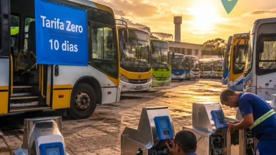 Rio Branco terá dez dias de tarifa zero durante transição para nova frota de ônibus