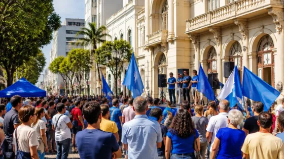 Santo André recebe concentração do PSDB com Ana Carolina e Paulo Serra a oito dias da eleição