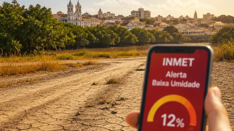 Alerta do INMET atinge Pará e outras 10 unidades da federação por baixa umidade