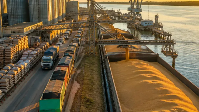 Alto Paraná consolida-se como polo exportador do Paraguai e impulsiona cadeia do agronegócio