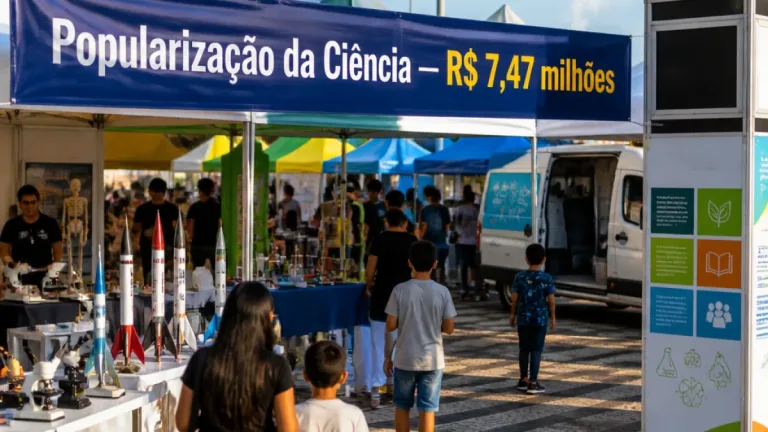 Amapá tem proposta selecionada preliminarmente para R$ 7,47 milhões em popularização da ciência