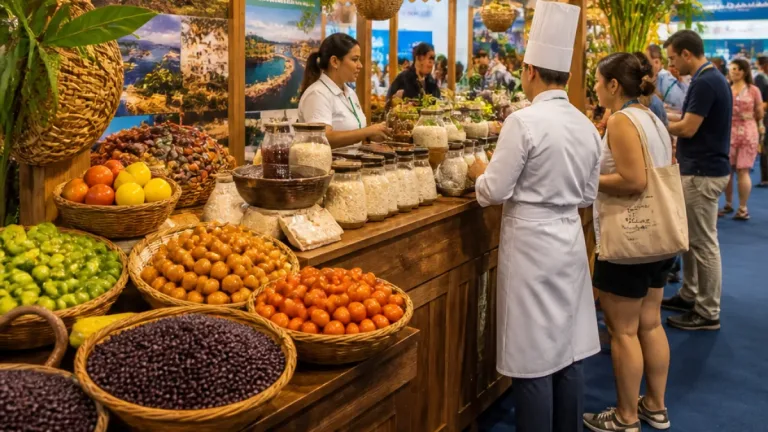 Amazonas leva sabores da culinária cabocla a feira nacional para atrair negócios e investimentos