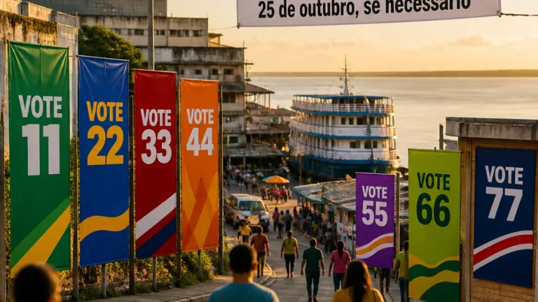 Amazonas terá sete candidatos ao governo em 2026; disputa começa em outubro