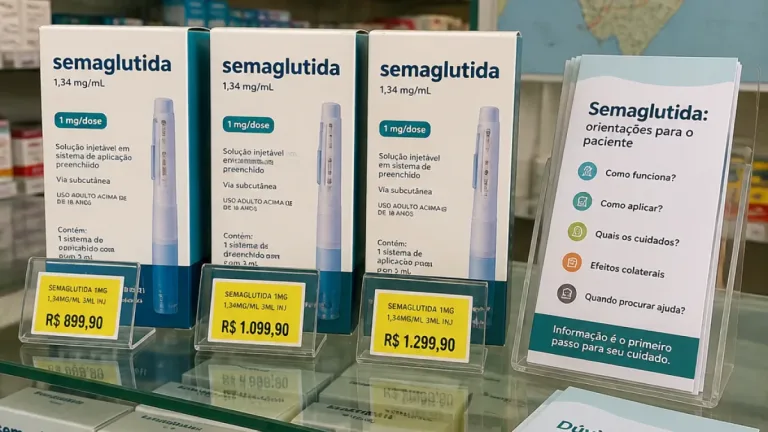 Anvisa autoriza cinco novas canetas de semaglutida; aumento de oferta pode alterar preço e acesso em AL