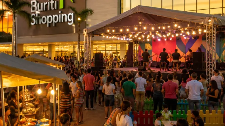Aparecida de Goiânia recebe festival cultural no Buriti Shopping com programação gratuita