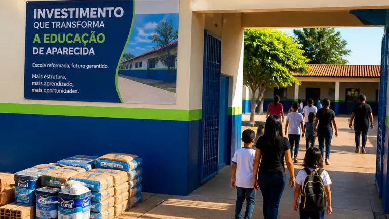 Aparecida de Goiânia registra melhora no Ideb e associa ganhos a investimentos em escolas