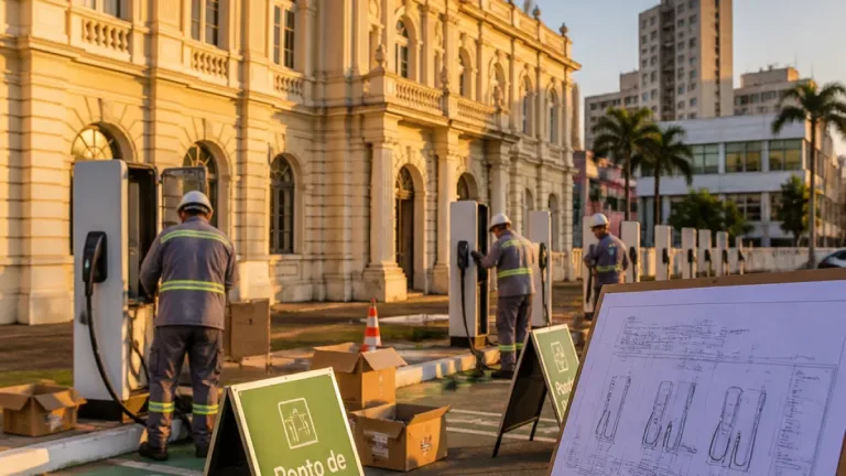Aracaju aprova regras municipais para instalação de pontos de recarga de veículos elétricos