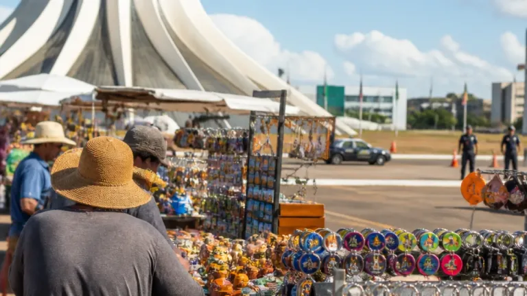 Artesãos preservam memórias e garantem renda na Esplanada de Brasília