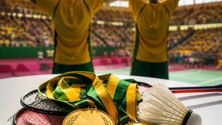 Atletas do Time São Paulo conquistam dois ouros no Internacional de badminton em Lima